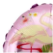balon foliowy flamingi w kwiatach rozowy jasny oem 18 rnd