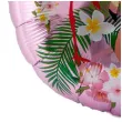 balon foliowy flamingi w kwiatach rozowy jasny oem 18 rnd
