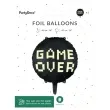 balon foliowy game game on czany partydeco 18 rnd
