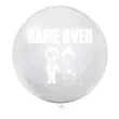 balon foliowy game over transparentny tuban 18 orb