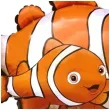 balon foliowy gdzie jest nemo pomaranczowy flexmetal 14 shp
