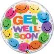 balon foliowy get well soon qualatex bubble 22 orb