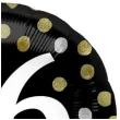 balon foliowy glossy 16 urodziny czarny folat 17 rnd