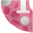 balon foliowy glossy 16 urodziny rozowy folat 18 rnd