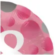 balon foliowy glossy 18 urodziny rozowy folat 17 rnd