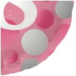 balon foliowy glossy 18 urodziny rozowy folat 17 rnd