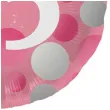 balon foliowy glossy 25 urodziny rozowy folat 17 rnd