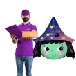 balon foliowy glowa czarownicy kolorowy amscan 19 shp