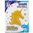 balon foliowy glowa jednorozca brokat zloty grabo 38 shp