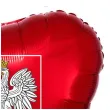 balon foliowy godlo polski czerwony 18 hrt