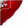 balon foliowy godlo polski czerwony 18 hrt