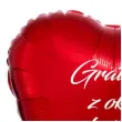 balon foliowy gratulacje z okazji ukonczenia szkoly czerwony 18 hrt