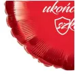 balon foliowy gratulacje z okazji ukonczenia szkoly czerwony 18 rnd