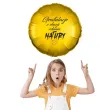 balon foliowy gratulacje z okazji zdania matury zloty 18 rnd