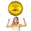 balon foliowy gratulacje z okazji zdania prawka zloty 18 rnd