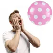 balon foliowy grochy rozowy jasny arpex 18 rnd