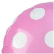 balon foliowy grochy rozowy jasny arpex 18 rnd