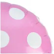 balon foliowy grochy rozowy jasny arpex 18 rnd