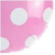 balon foliowy grochy rozowy jasny arpex 18 rnd