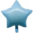 balon foliowy gwiazda blekitny godan 18 str