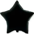 balon foliowy gwiazda czarny flexmetal 18 str