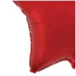 balon foliowy gwiazda czerwony flexmetal 28 str