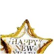 balon foliowy gwiazda happy new year zloty jix 34 str