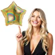 balon foliowy gwiazda holo zloty grabo 18 str