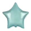 balon foliowy gwiazda jasnoniebieski flexmetal 18 str