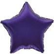 balon foliowy gwiazda jumbo fioletowy flexmetal 28 str
