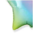 balon foliowy gwiazda jumbo gradient pastelowy flexmetal 32 str
