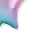 balon foliowy gwiazda jumbo gradient pastelowy flexmetal 32 str