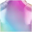 balon foliowy gwiazda jumbo gradient pastelowy flexmetal 32 str