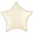 balon foliowy gwiazda kremowy partypal 18 str