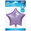 balon foliowy gwiazda matowa liliowy godan 19 str