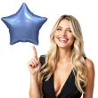 balon foliowy gwiazda matowa niebieski godan 19 str