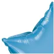 balon foliowy gwiazda niebieski chrom qualatex 20 str