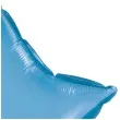 balon foliowy gwiazda niebieski chrom qualatex 20 str