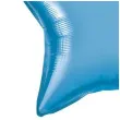 balon foliowy gwiazda niebieski chrom qualatex 20 str