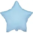 balon foliowy gwiazda niebieski jasny flexmetal 9 str