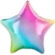 balon foliowy gwiazda pastelowy gradient flexmetal 9 rnd