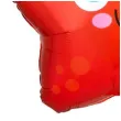 balon foliowy gwiazda rozgwiazda czerwony amscan 18 str