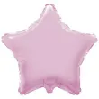 balon foliowy gwiazda rozowy jasny unique 18 str