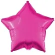 balon foliowy gwiazda rozowy unique 18 str