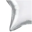 balon foliowy gwiazda srebrny chrom qualatex 20 str