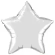 balon foliowy gwiazda srebrny flexmetal 18 str