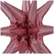 balon foliowy gwiazda z kolcami rozowe zloto amscan 19 shp
