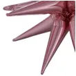 balon foliowy gwiazda z kolcami rozowe zloto amscan 34 shp