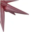 balon foliowy gwiazda z kolcami rozowe zloto amscan 34 shp