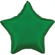 balon foliowy gwiazda zielony flexmetal 18 str